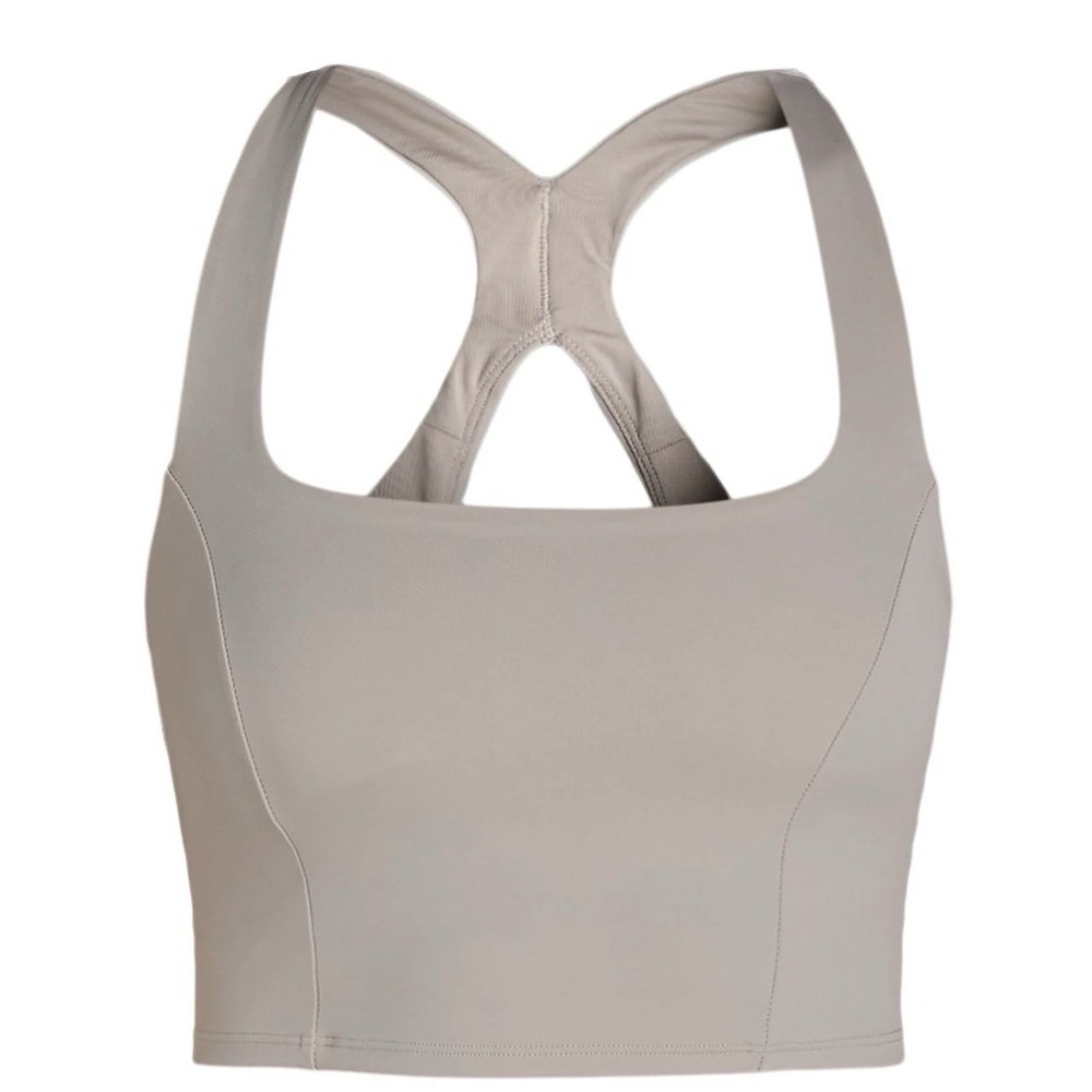 Avia Square Neck‎ Sports Bra for Women Medium Support Gray Size Small - NWT - Picture 3 of 7